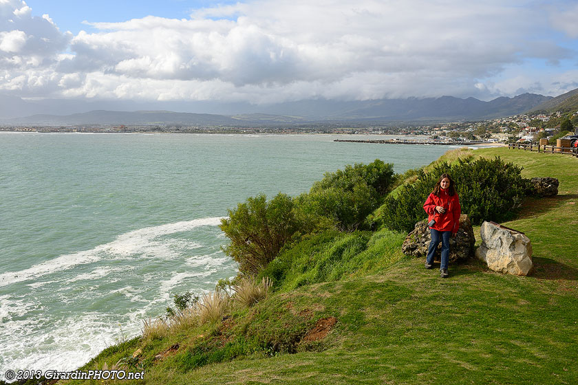 Point de vue à la sortie de Gordons Bay sur la R44