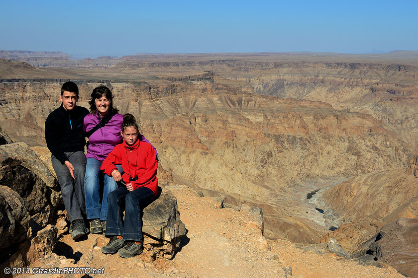 Petit balade le long de Fish River Canyon