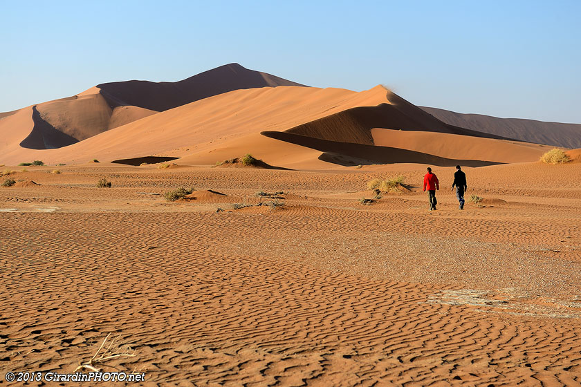 Dunes de Sossusvlei avec Big Daddy au fond