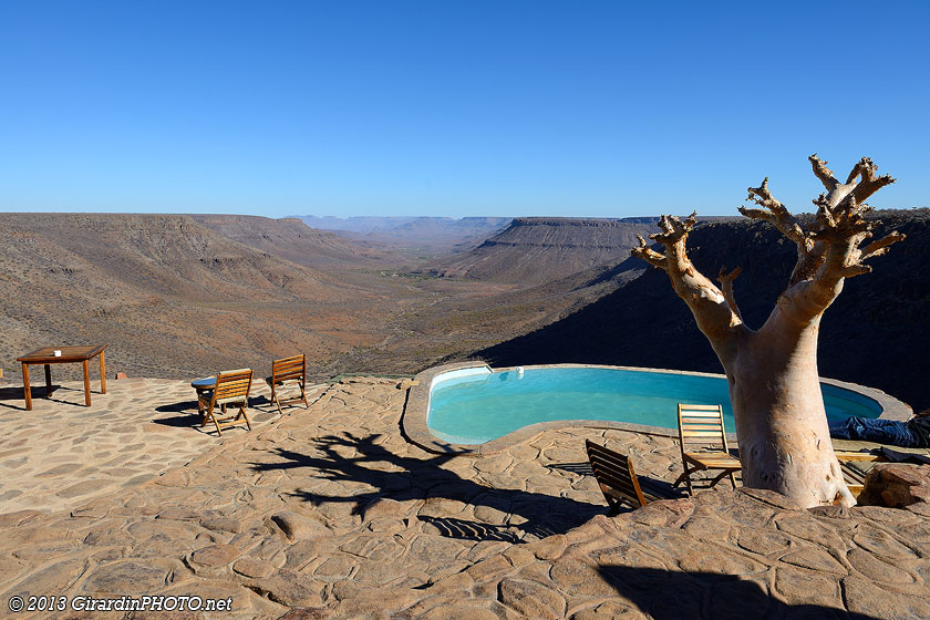Vue sur la Klip River Valley depuis Grootberg lodge