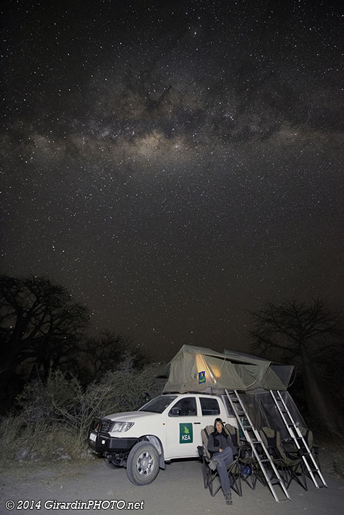 Kubu Island by night