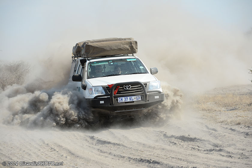 Maîtrise parfaite de conduite dans le sable !