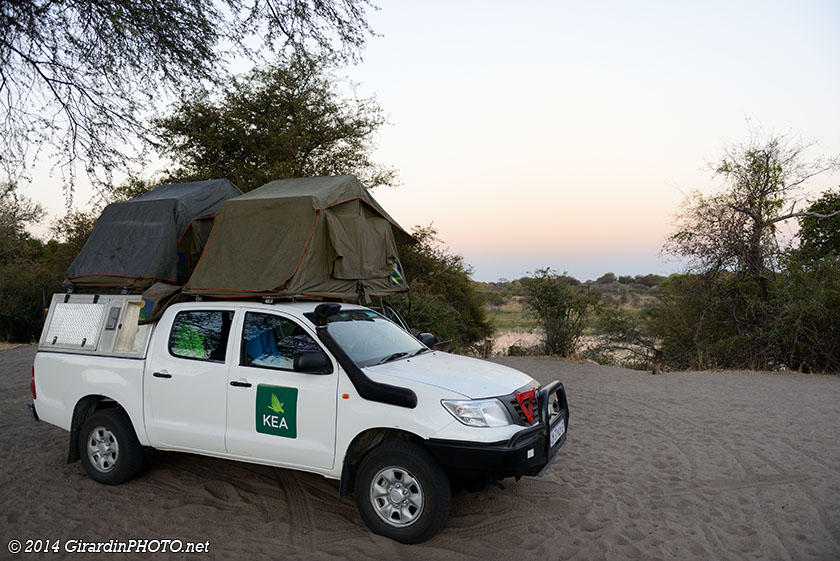 Place de camping (KK3) au Khumaga Campsite