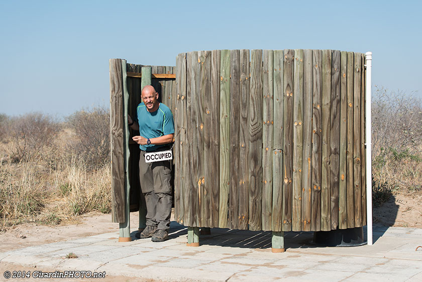 Toilette occupée
