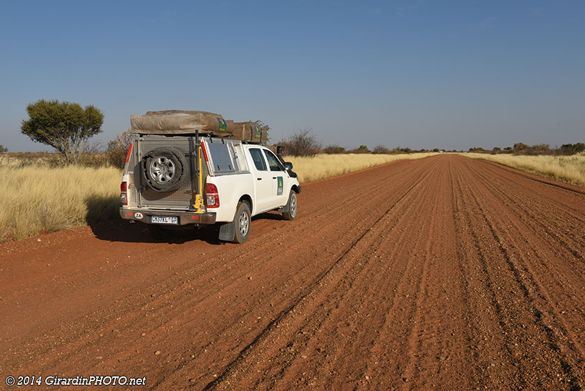 Route du Sud de la Namibie