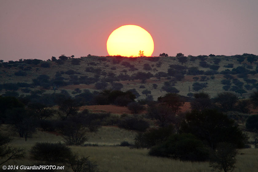 Coucher du soleil