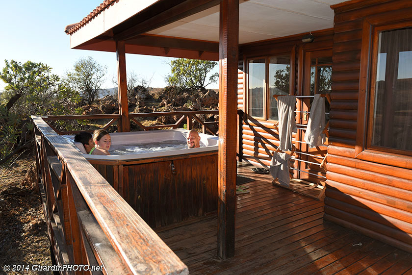 C'est quand même génial d'avoir son propre jacuzzi