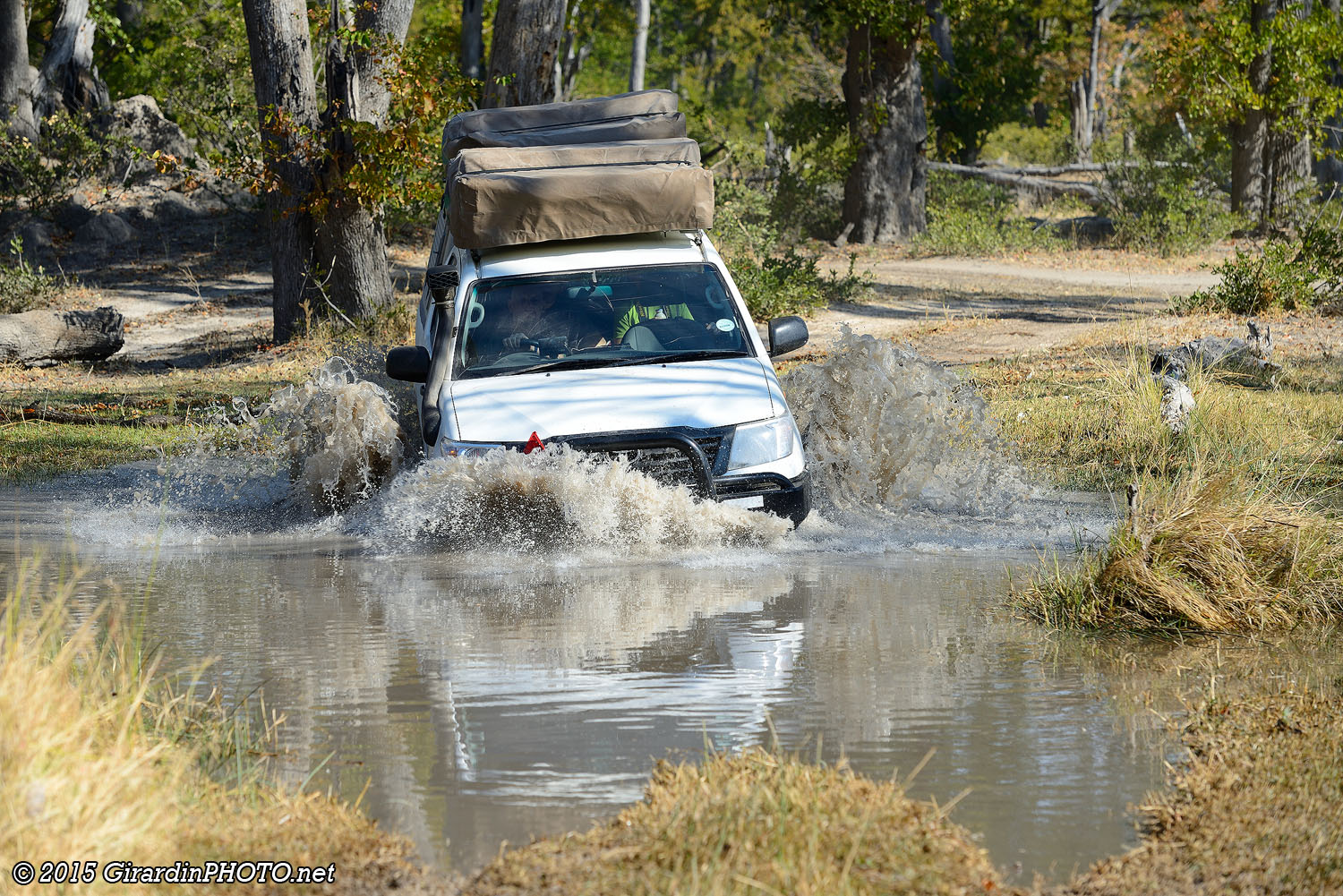 Traversée d'une rivière