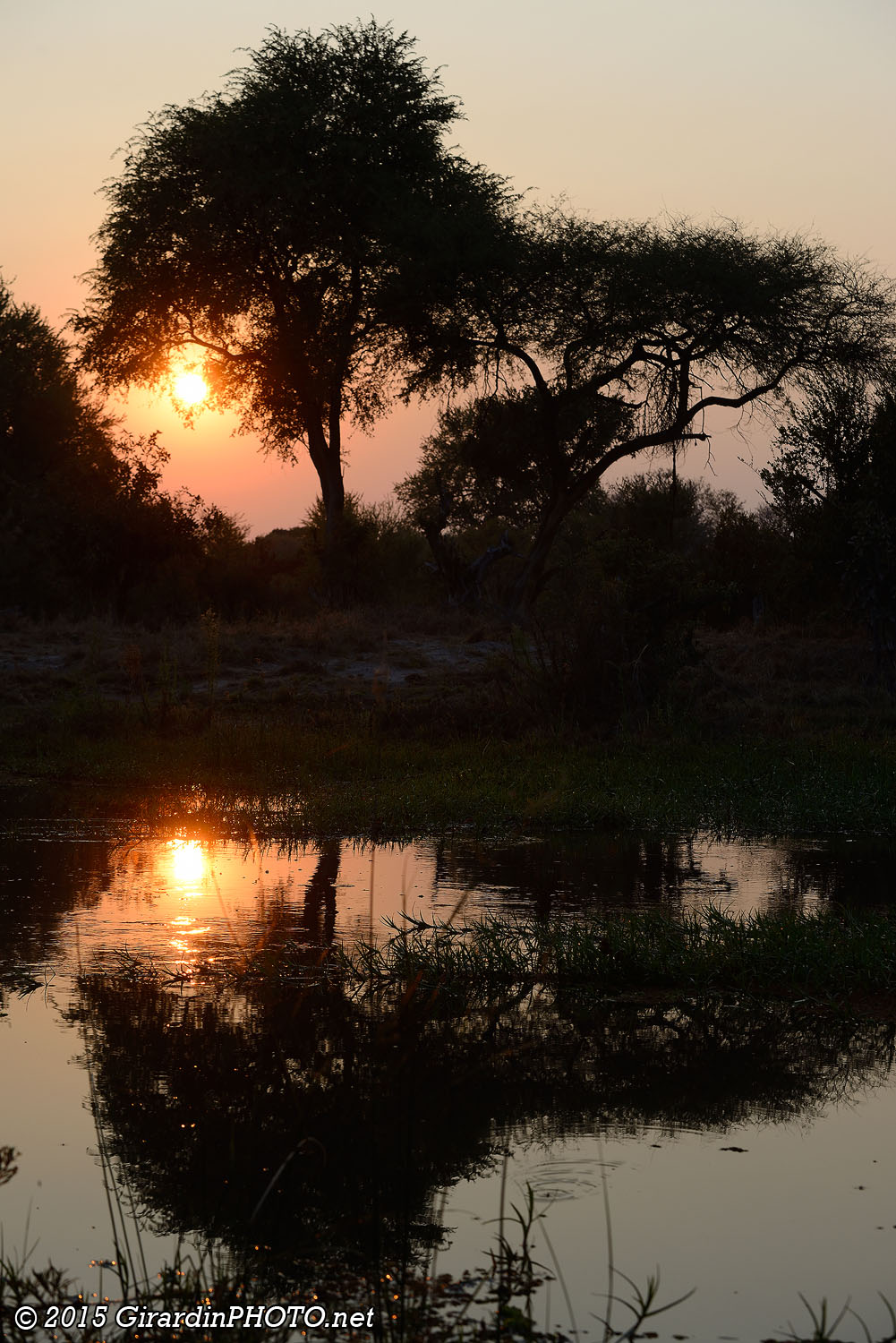 Lever de soleil à Dijara Campsite