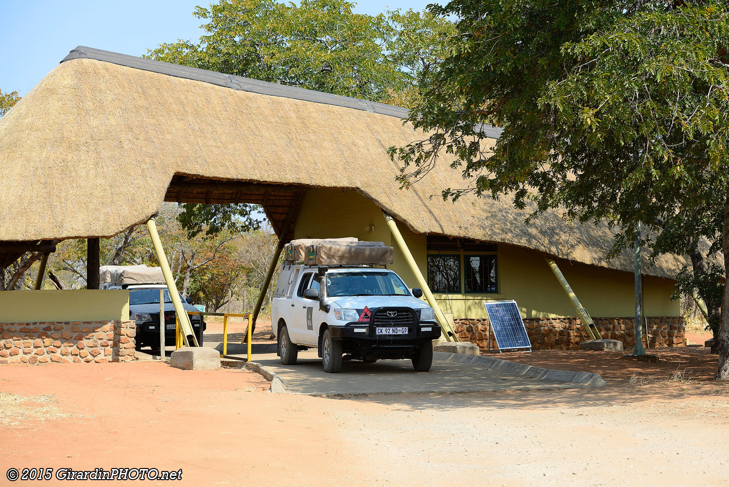 Gate de Ihaha campsite