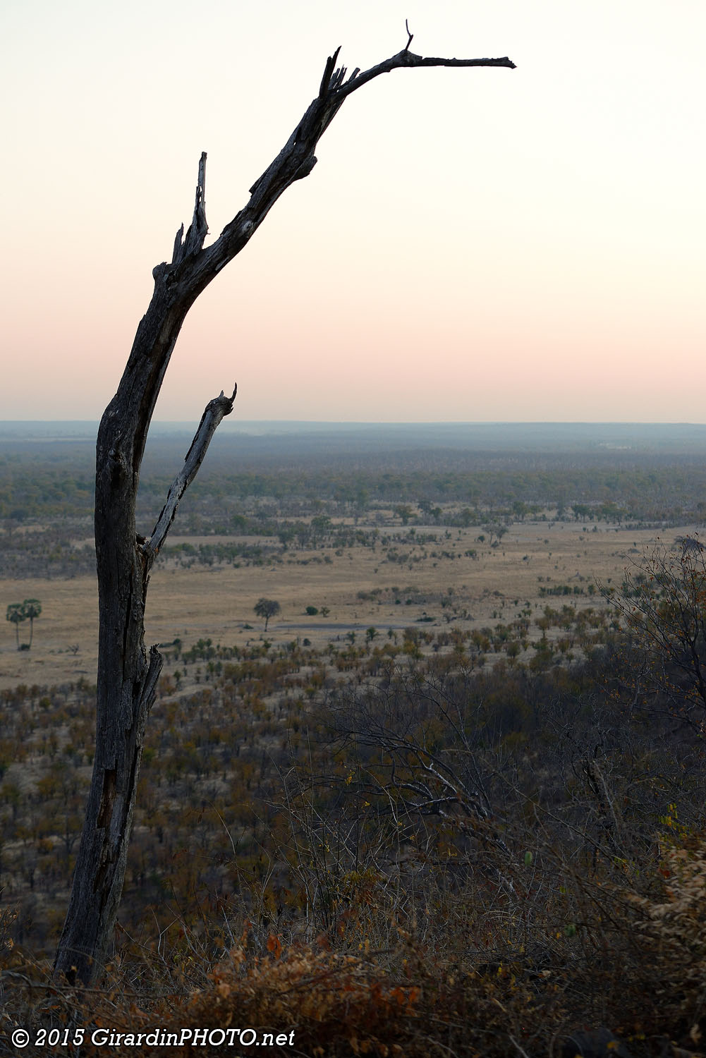 Vue depuis Sinamatella Camp