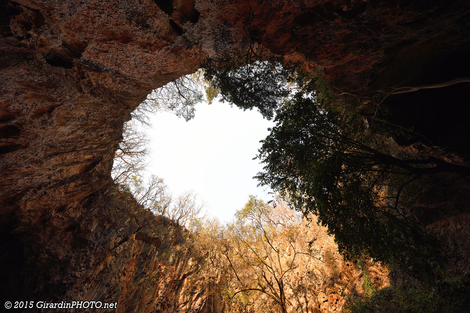 Sommet de la grotte