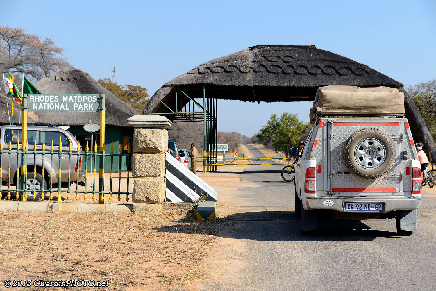 Entrée du Matobo National Park
