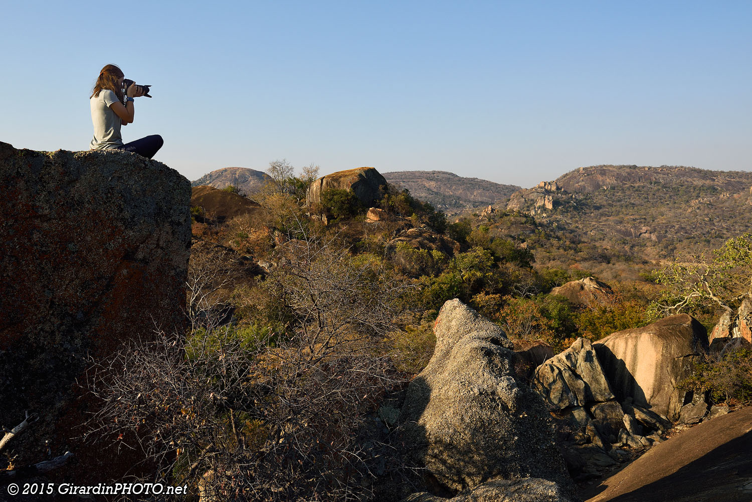 Vue sur les Matobo Hills