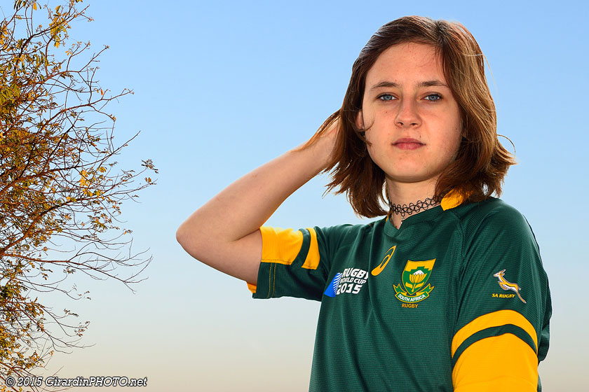 Le maillot des Springboks pour la Coupe du monde 2015 de rugby