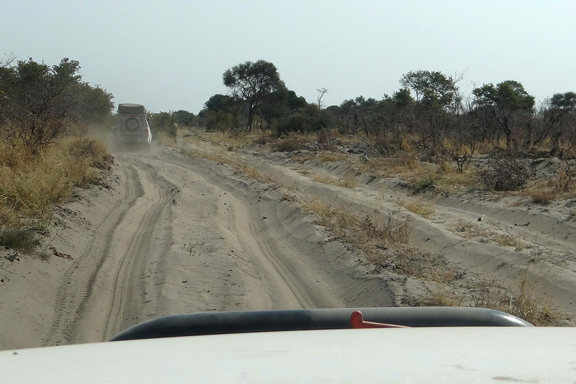 Sand Ridge Road, deep Sand