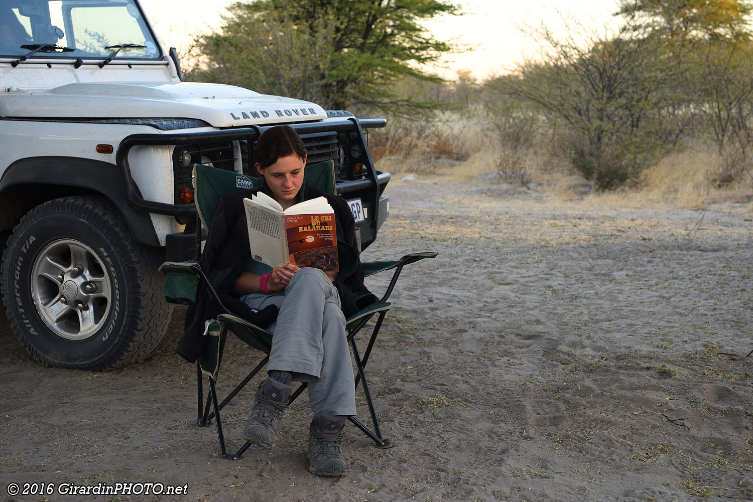 Lecture du livre de Mark et Delia Owens Le cri du Kalahari