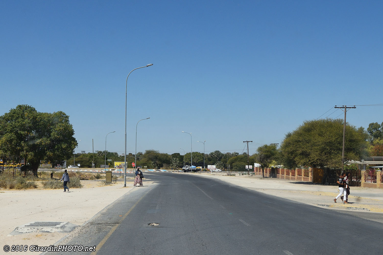 Départ de Maun