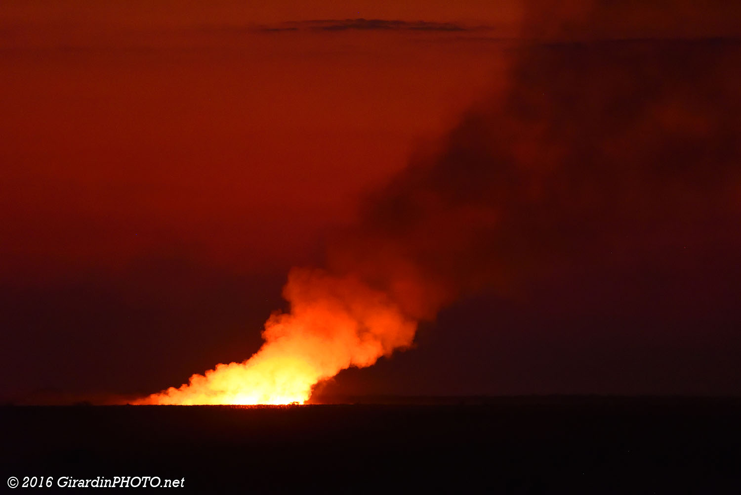 Feu de brousse