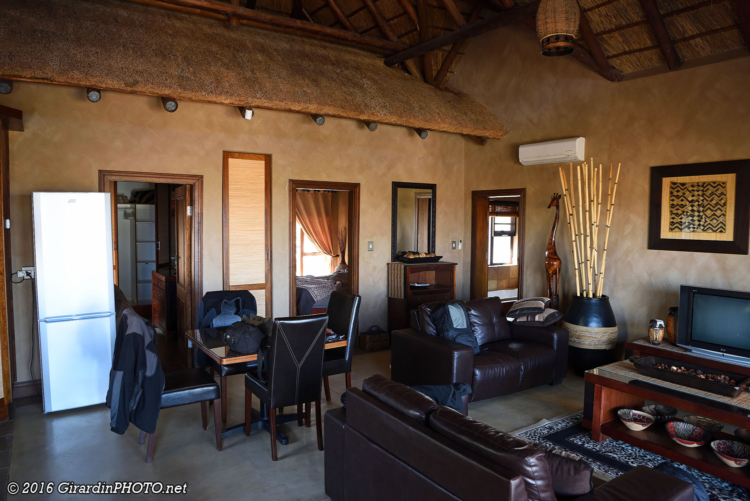 Intérieur du Pumula Private Bush Chalet
