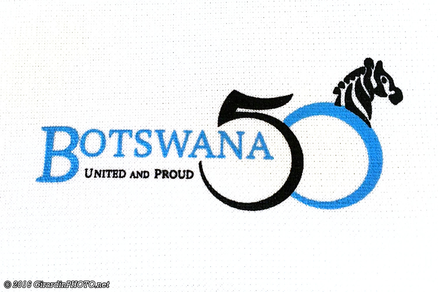 Publicité pour les 50 ans de l'indépendance du Botswana