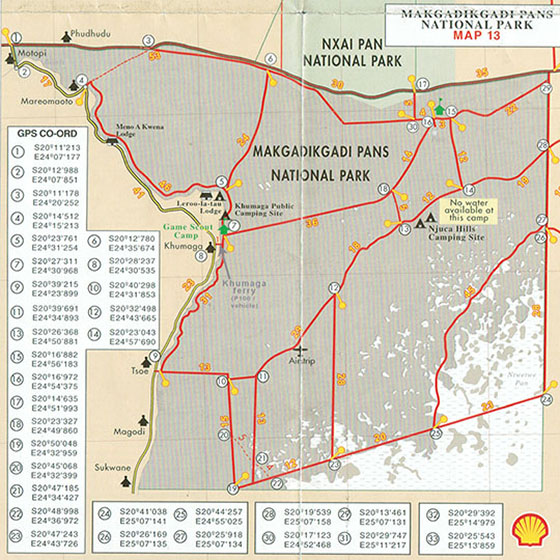 Makgadikgadi Pans National Park