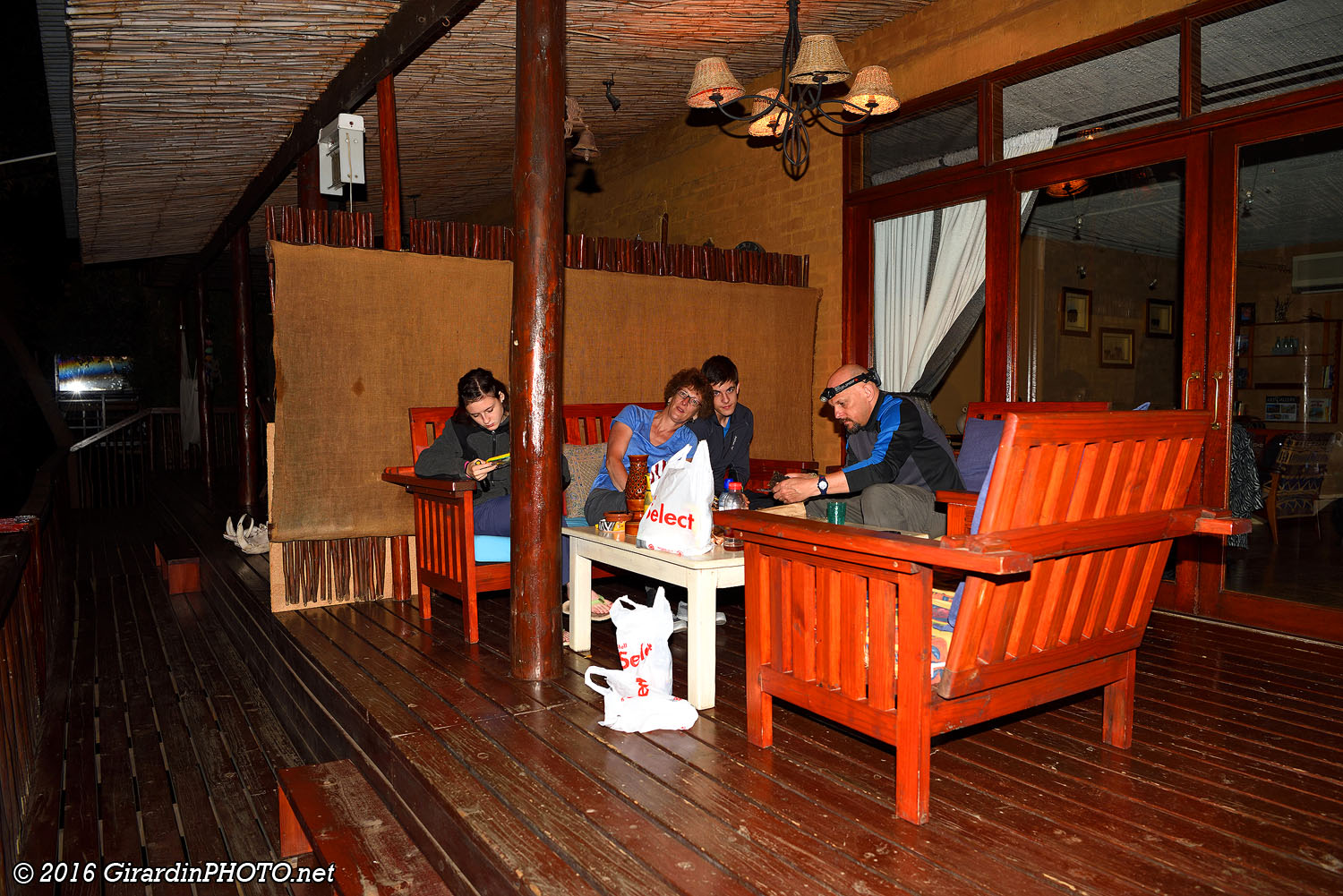 Terrasse du Hennie's Rest à Malelane