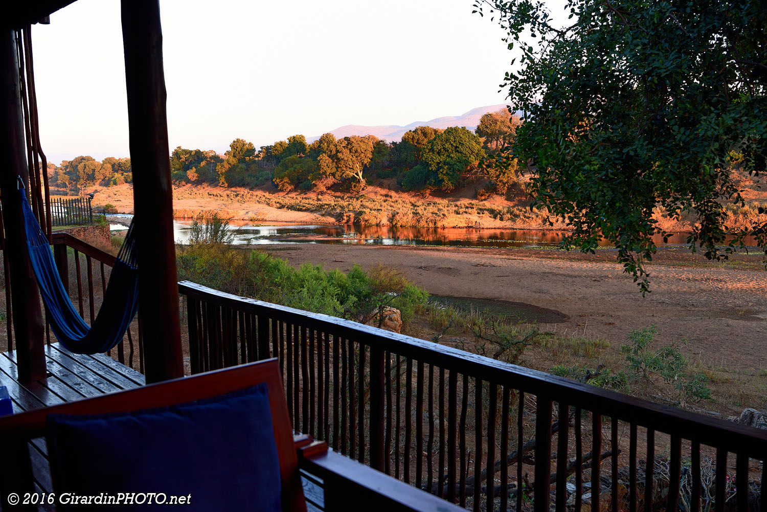 Lever de soleil sur le Kruger