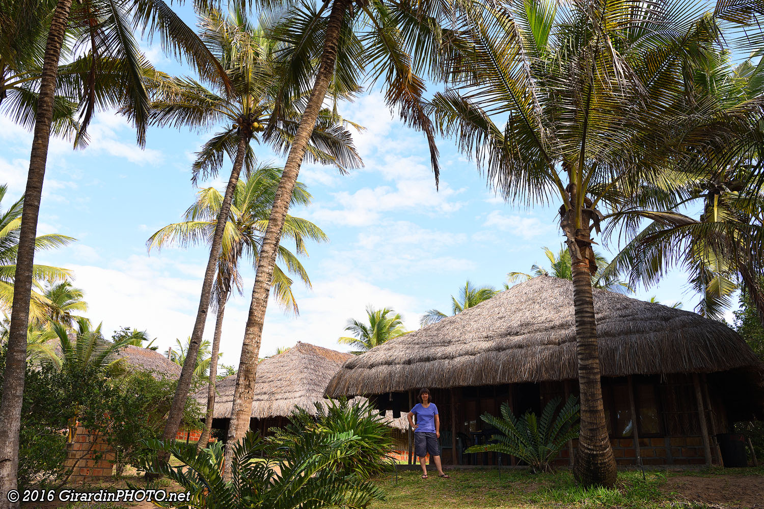 Retour à notre Cabana pour manger