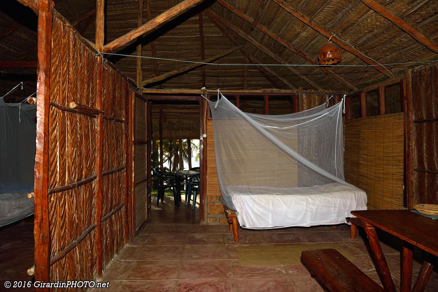 Une dernière photo de notre Cabana