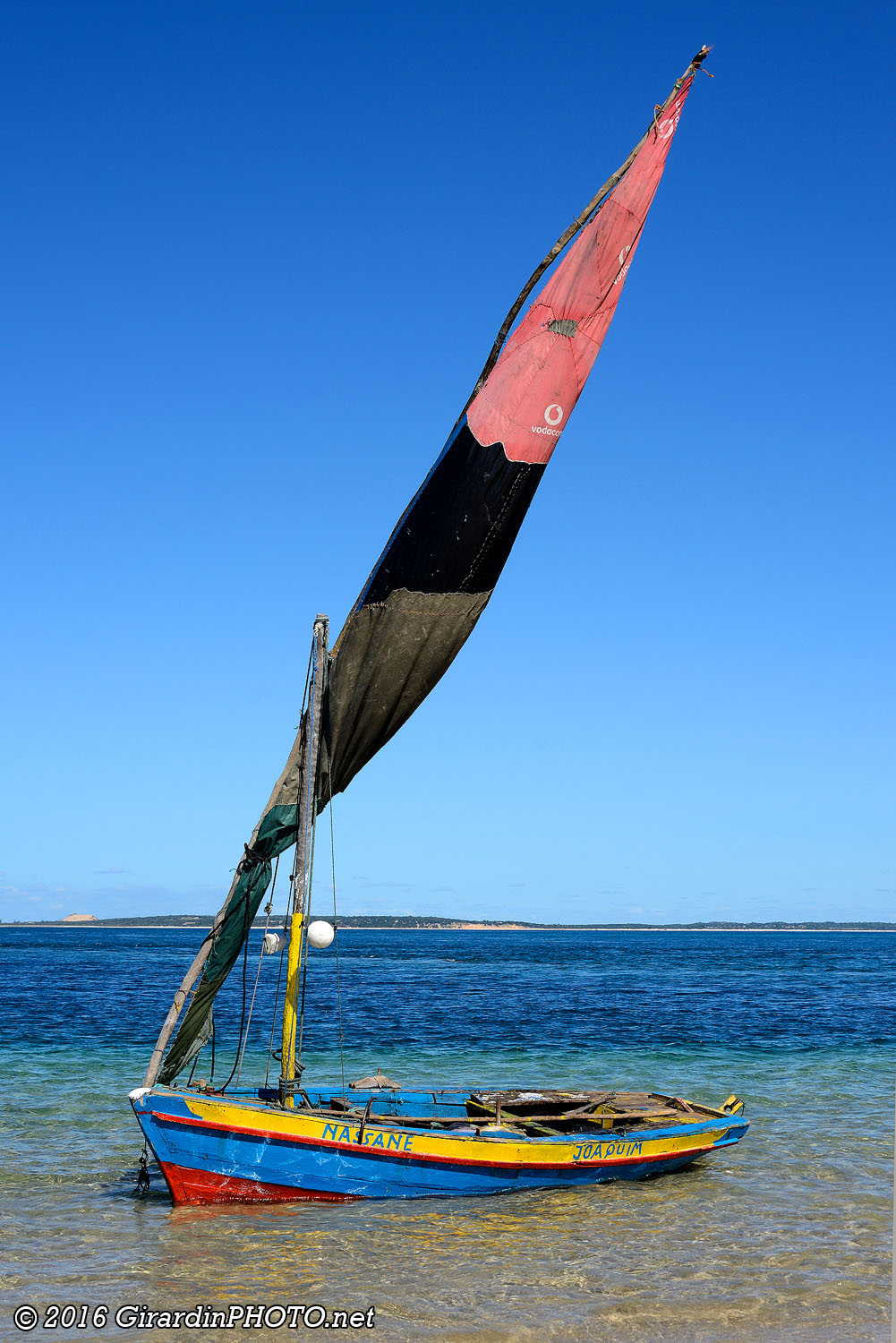 Dhow pour visiter l'archipel de Bazaruto