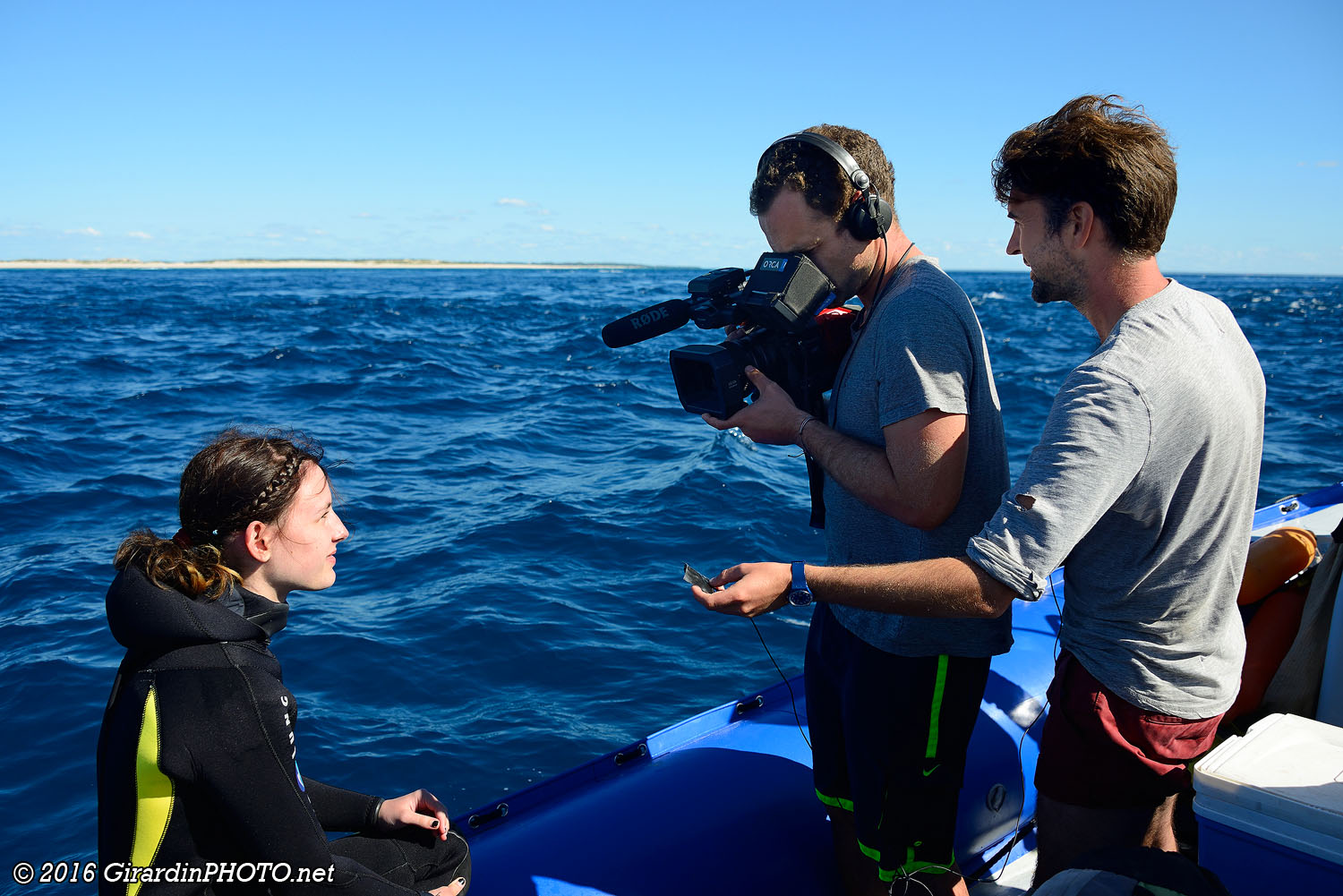 Marine la vedette du prochain reportage sur le Mozambique