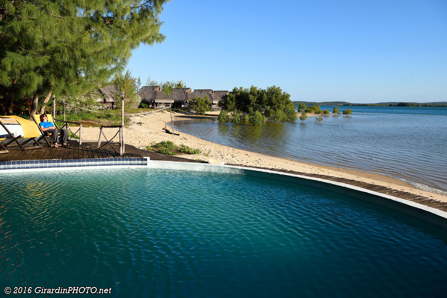 Piscine du lodge