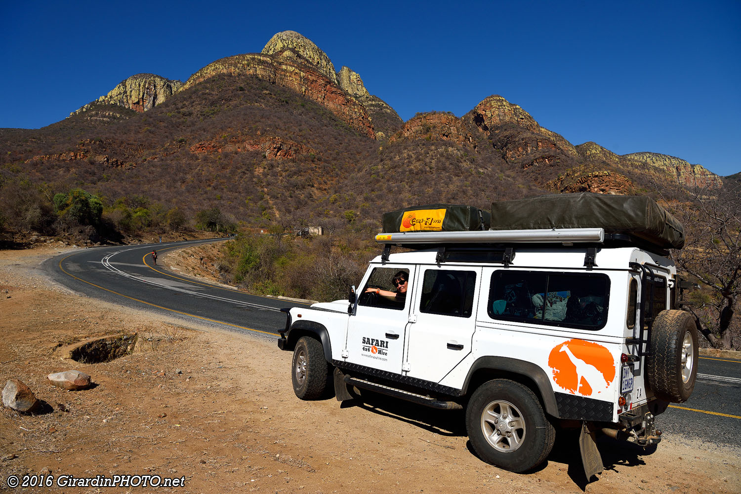 Route pour atteindre le col Abel Erasmus Pass