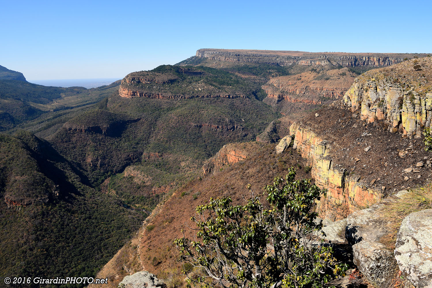 Blyde River Canyon en direction du sud