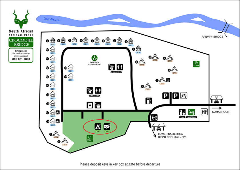 Crocodile Bridge Rest Camp