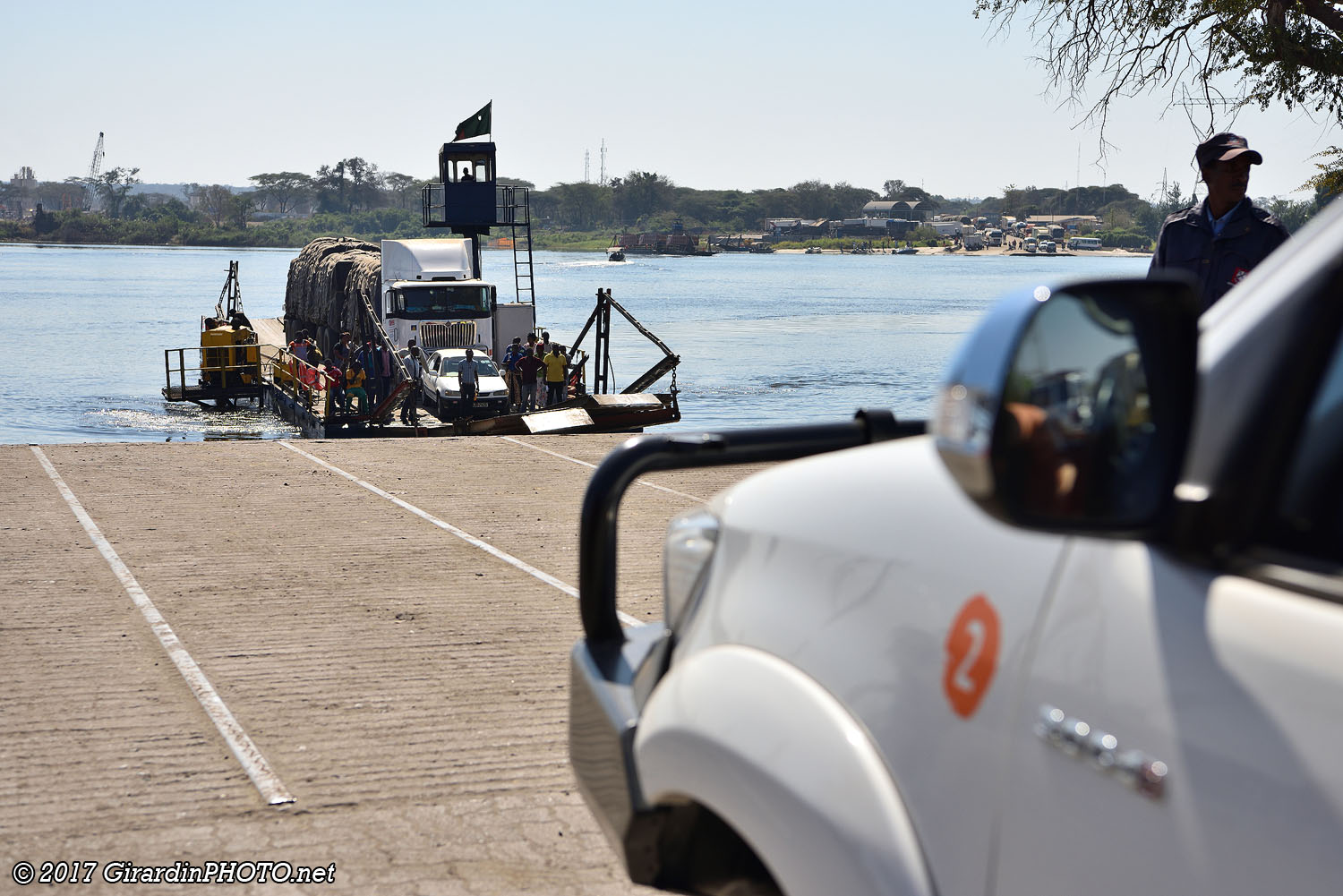 Arrivée du ferry