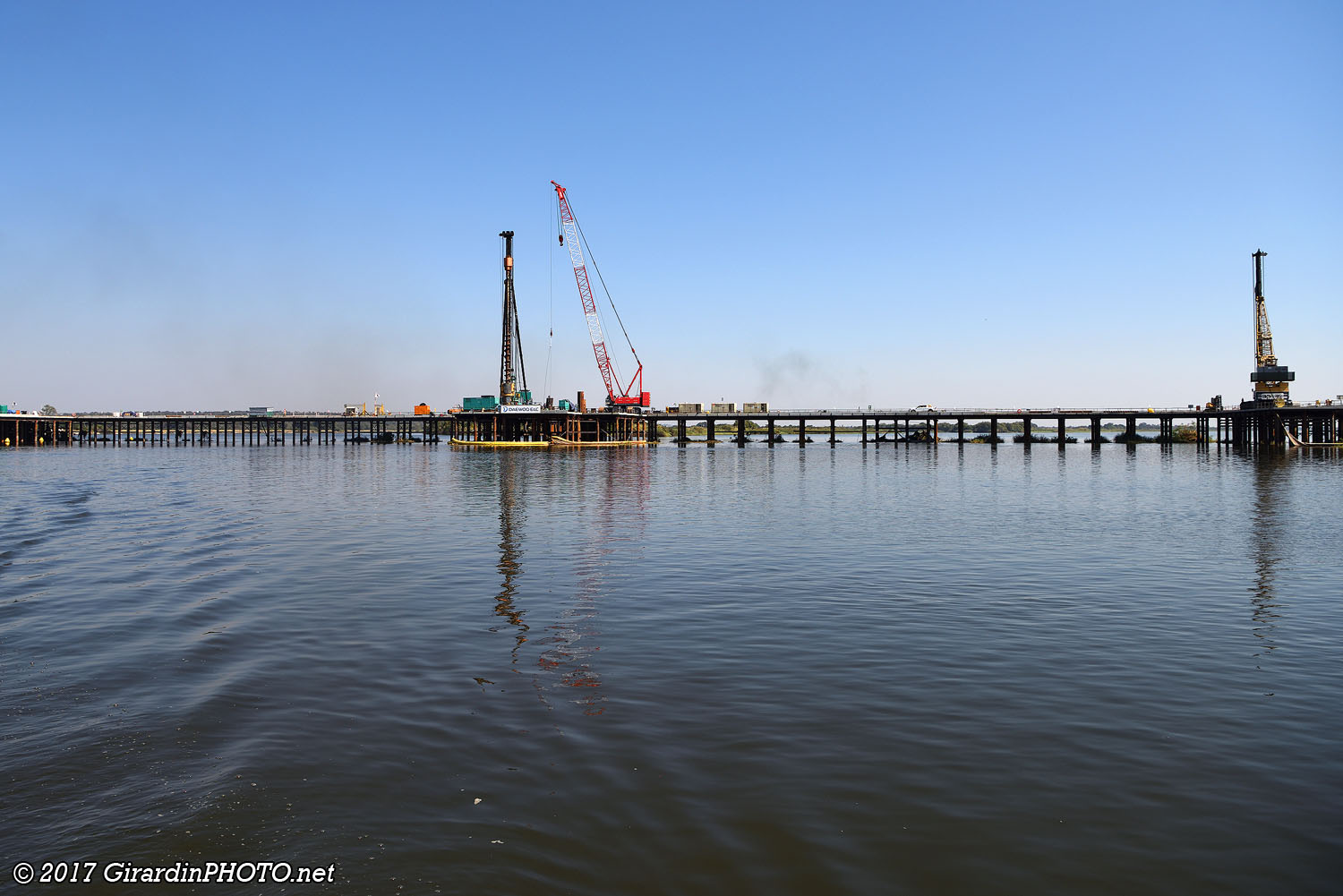 Pont de Kazungula (en construction)