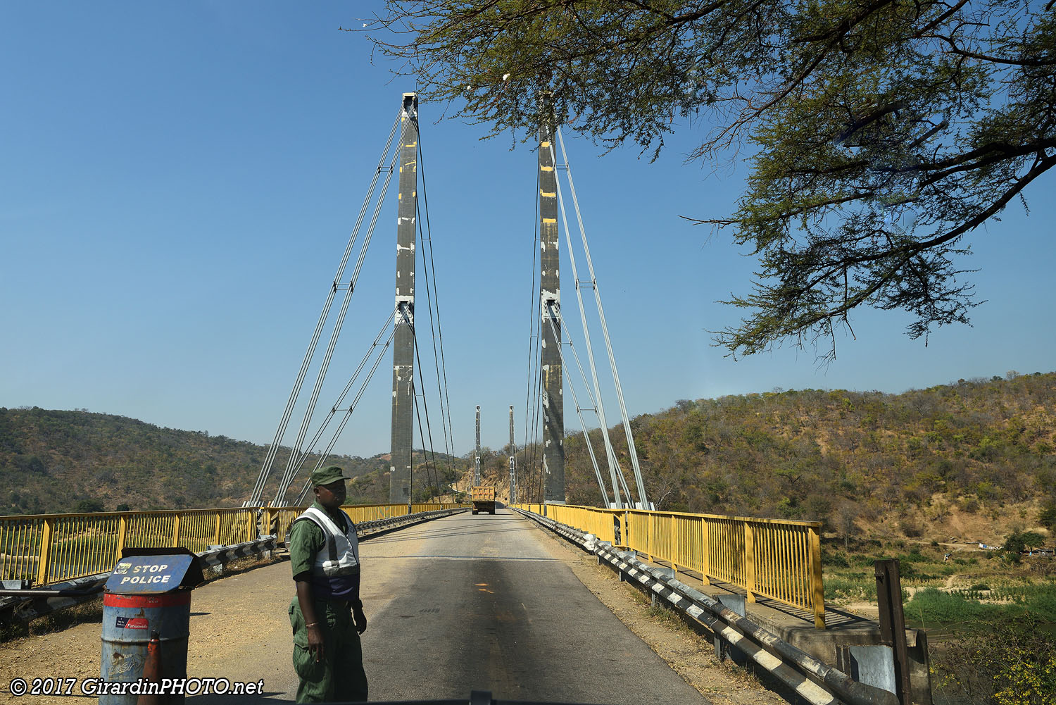 Traversée de la rivière Luangwa