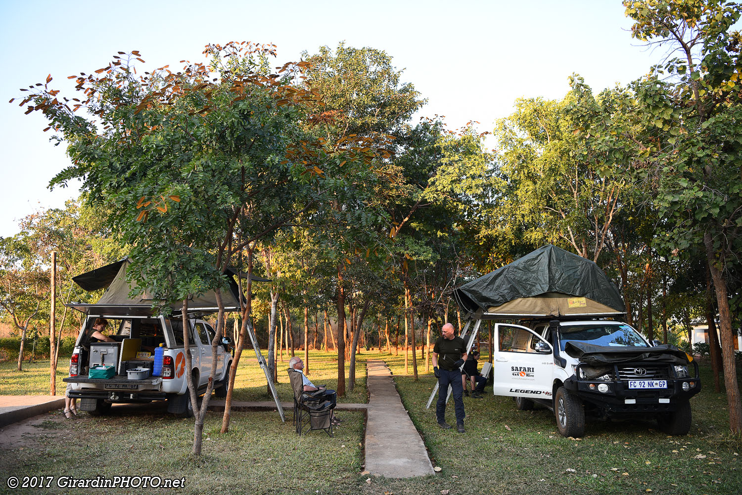 Emplacement de camping au Chimwemwe Executive Lodge