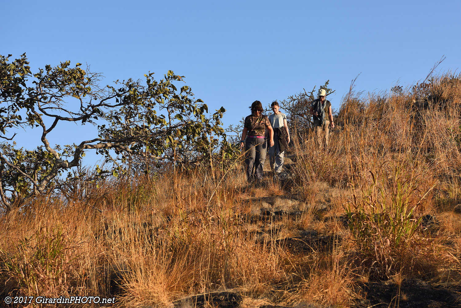 Début de la descente
