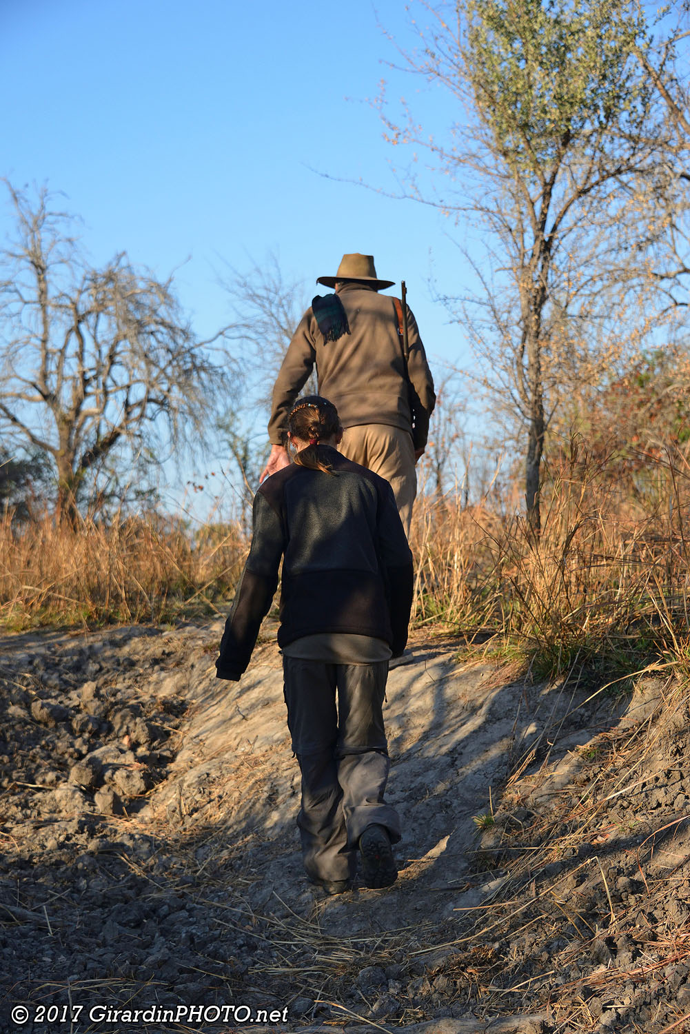 Départ pour le Walking Safari