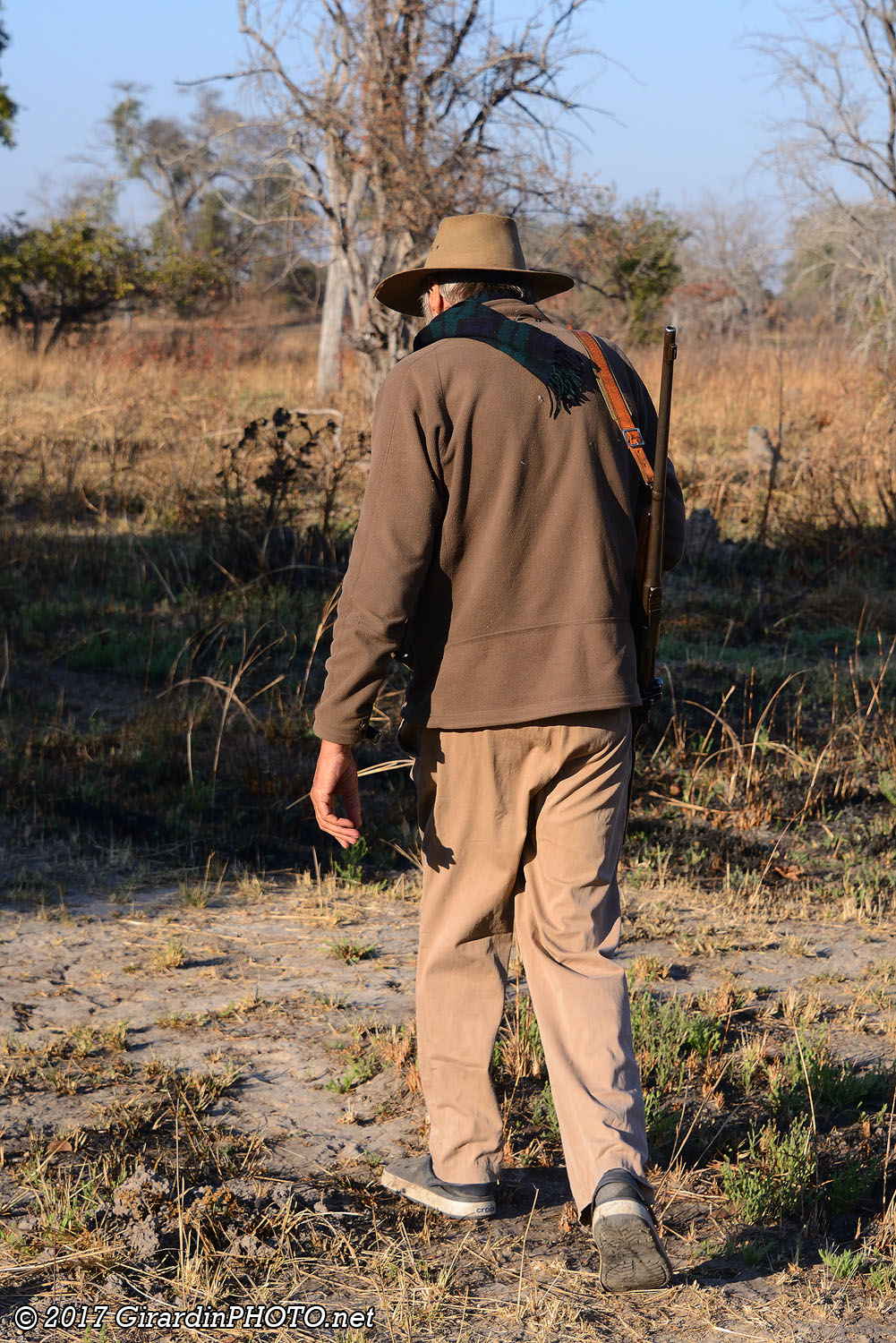 Départ pour le Walking Safari