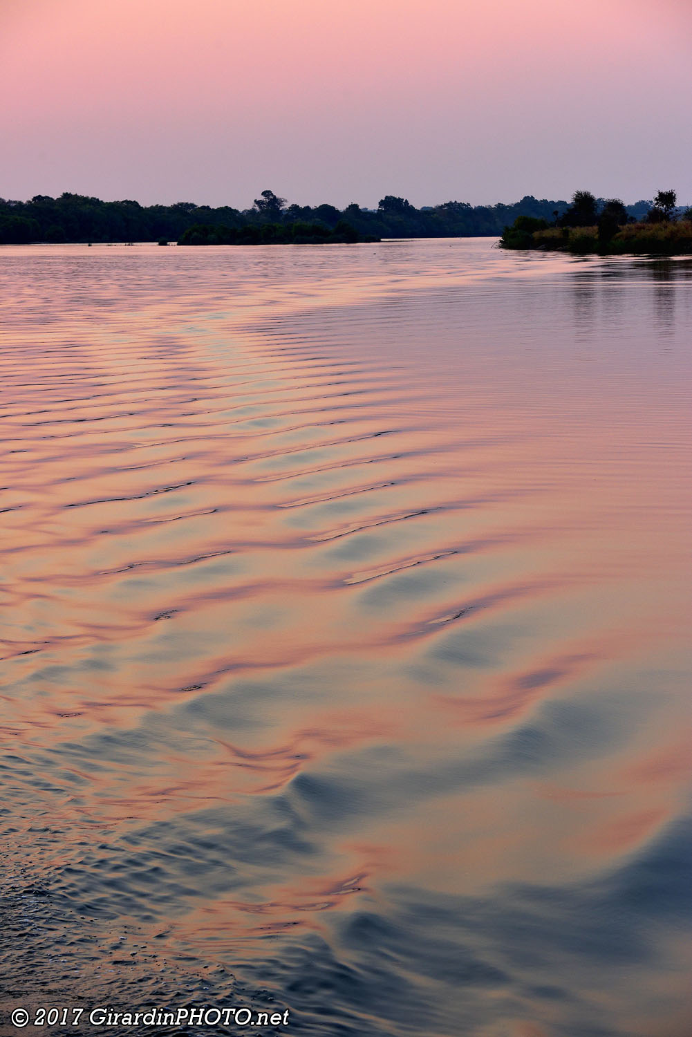Nous sommes toujours sur l'eau au Crépuscule