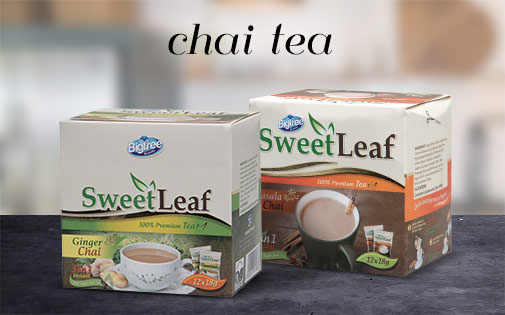 Les mêmes sachets de thé que chez Chris McBride