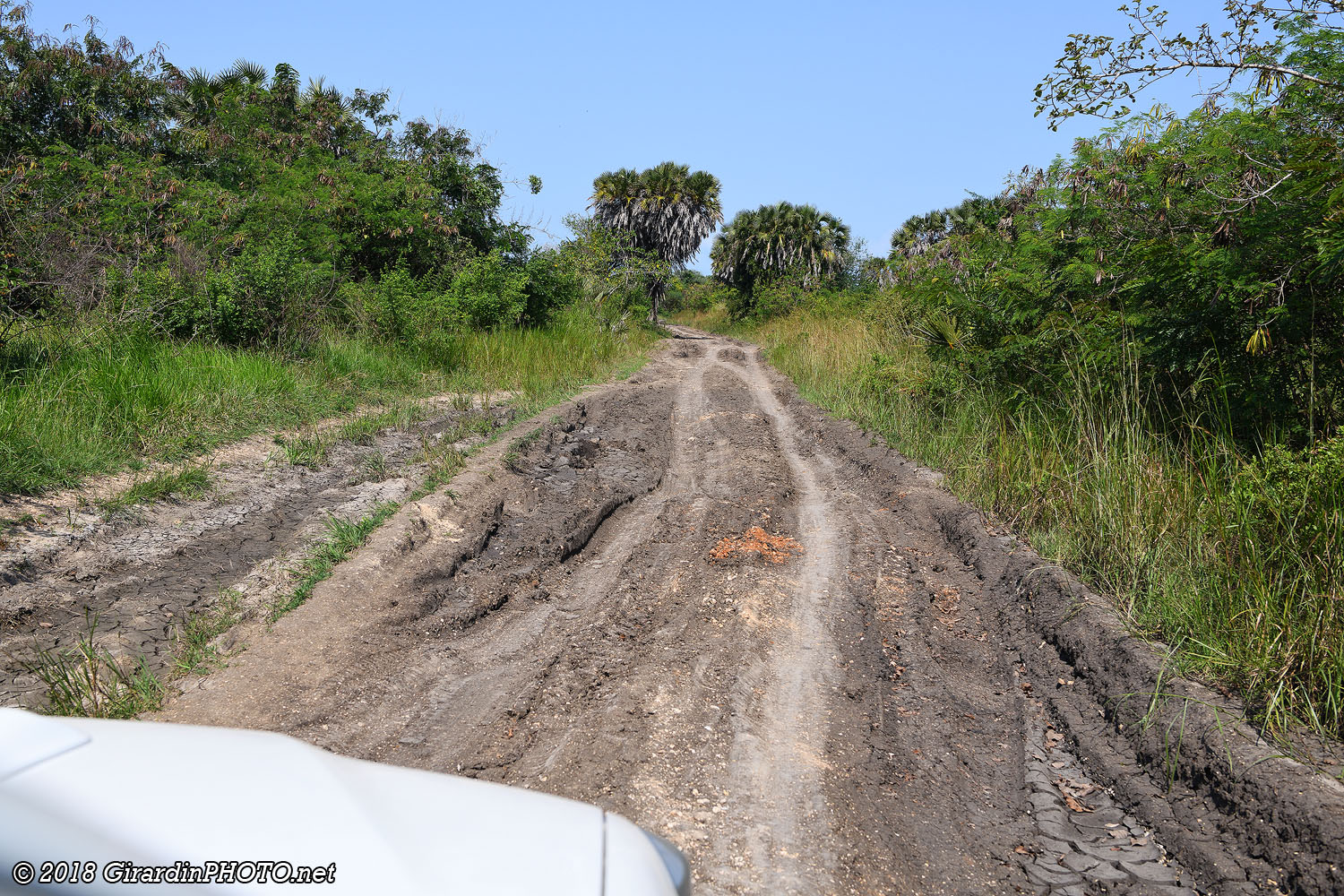 Piste pour rejoindre Emayani Beach Lodge
