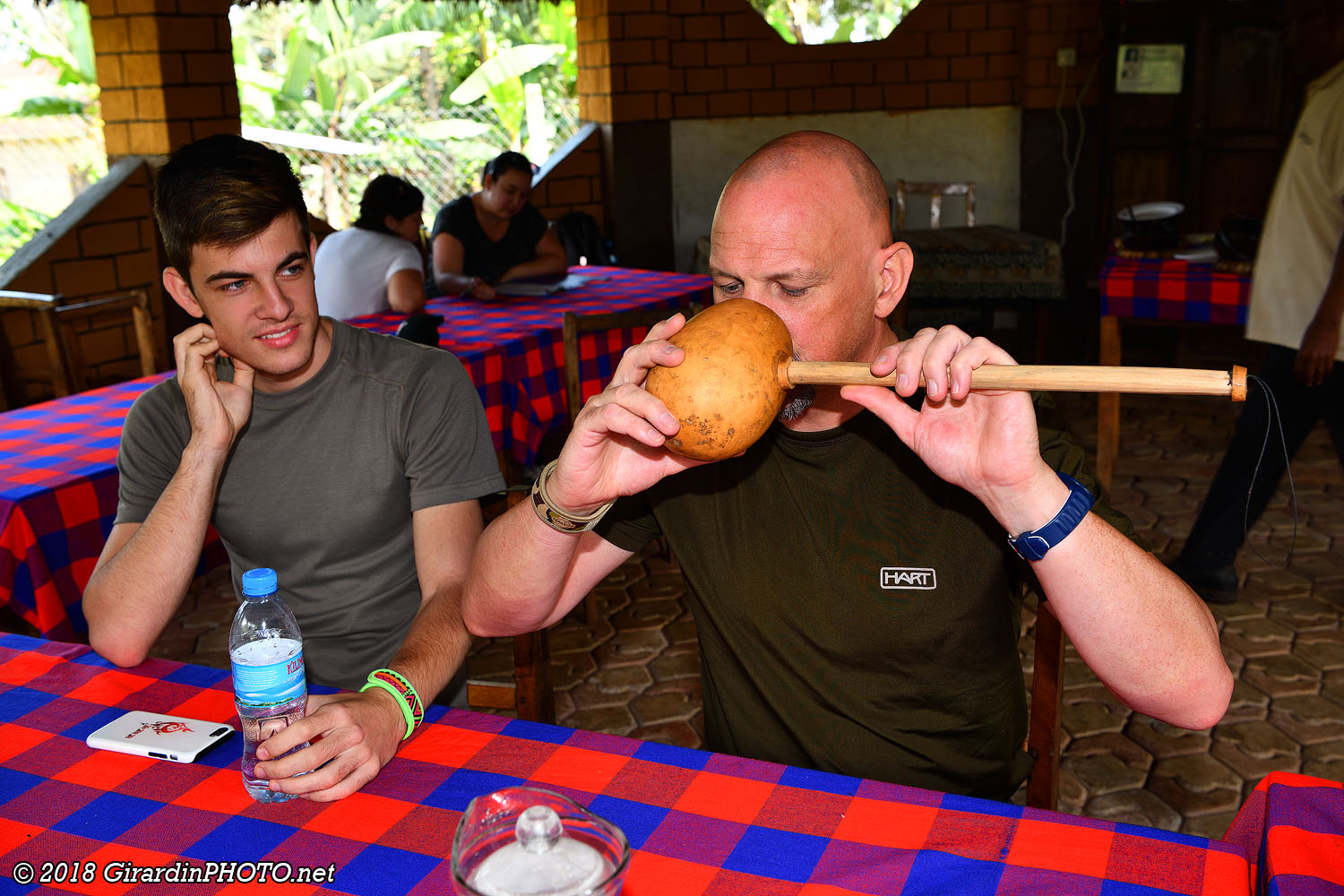 Dégustation de la fameuse bière de banane
