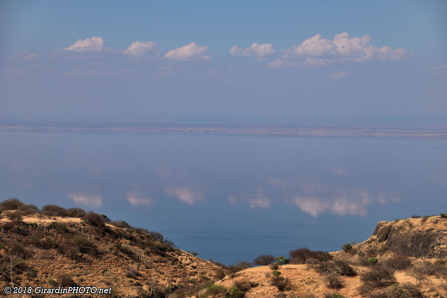 Une dernière vue sur le Lake Natron