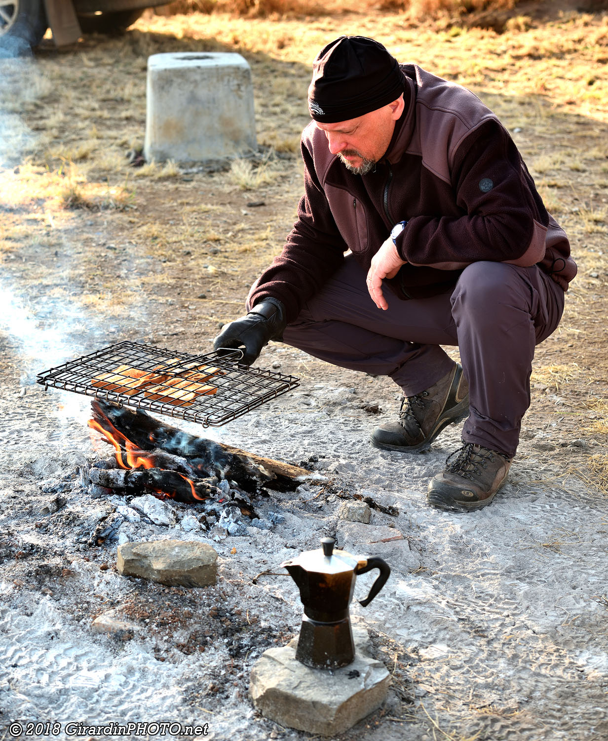 Les odeurs de café et de pain grillé se mélangent au parfum de la savane !