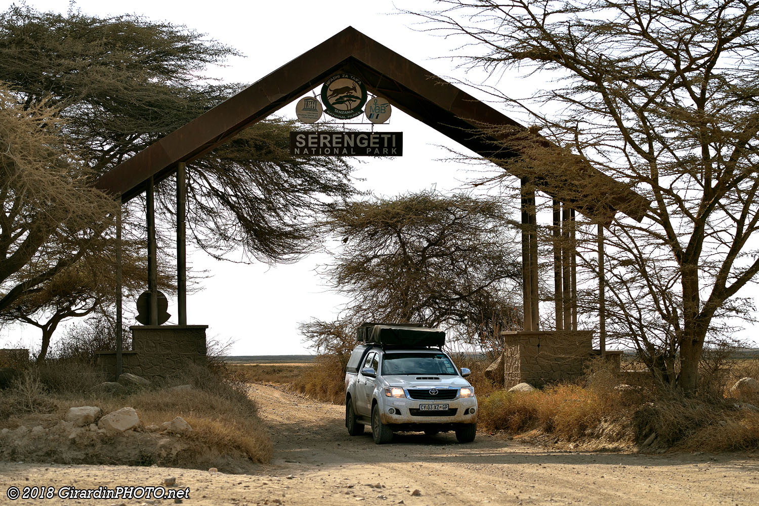 Sortie du Serengeti National Park et entrée dans le Ngorongoro Conservation Area